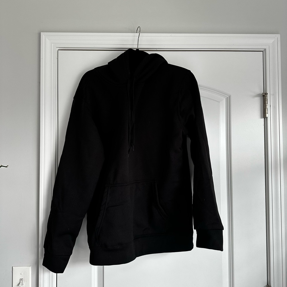 Men's Black Hoodie Sweater